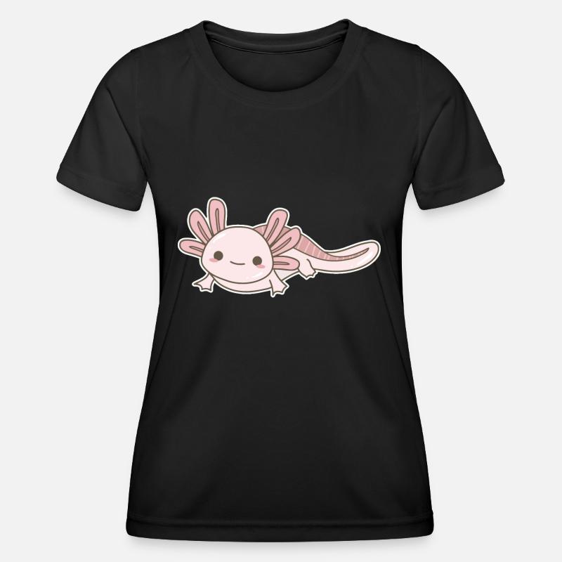 axolotl - Women's Functional T-Shirt - black