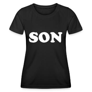Son Sohn - Women's Functional T-Shirt - black - Front - AI Model Female 172 light (172cm)
