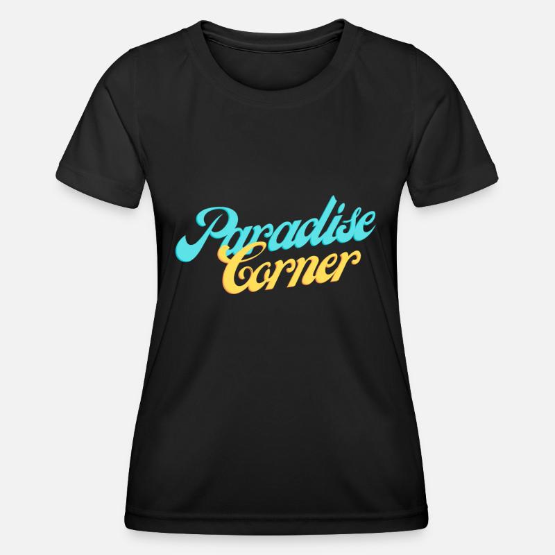 Paradise Corner - Women's Functional T-Shirt - black