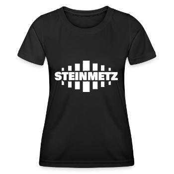Stonemason as a profession - Women's Functional T-Shirt - black - Front - AI Model Female 172 light (172cm)
