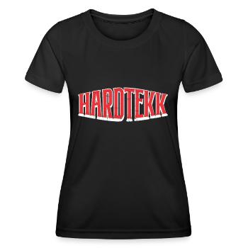 Hardtekk Rave Konzert Party Geburtstag Geschenk - Frauen Funktions-T-Shirt - Schwarz - Vorne - AI Model Female 172 light (172cm)