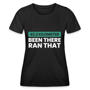 Fußball Soccer - Frauen Funktions-T-Shirt - Schwarz - Vorne - AI Model Female 172 light (172cm)