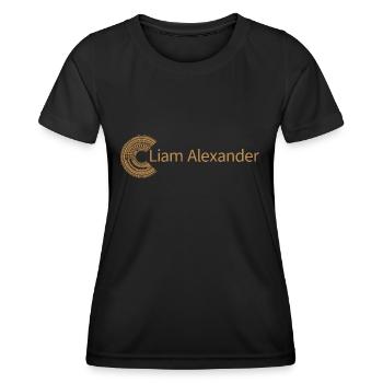 For Liam Alexander - Women's Functional T-Shirt - black - Front - AI Model Female 172 light (172cm)