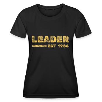 Chef cuisinier 1984 - T-shirt sport Femme - noir - Devant - AI Model Female 172 light (172cm)