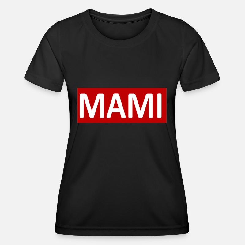 mum - Women's Functional T-Shirt - black
