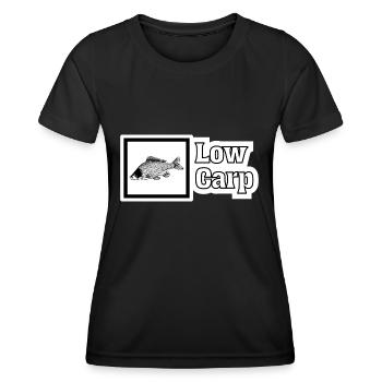 Low Carp Hunters Carphunters Carp Carp Angler - Women's Functional T-Shirt - black - Front - AI Model Female 172 light (172cm)
