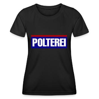 Junggesellenabschied Poltern Männer Bräutigam - Frauen Funktions-T-Shirt - Schwarz - Vorne - AI Model Female 172 light (172cm)