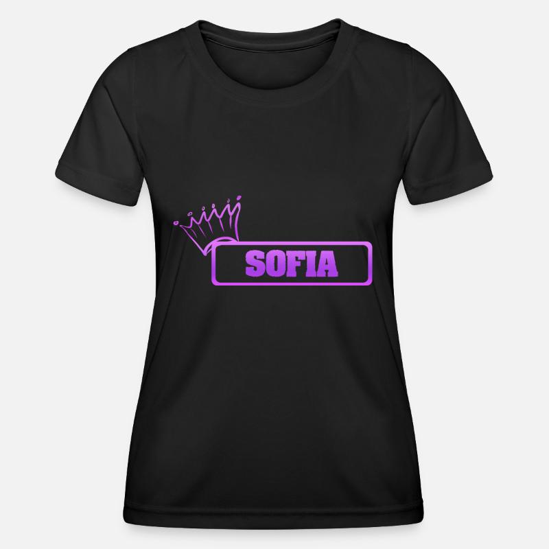 Gift for Sofia - Women's Functional T-Shirt - black