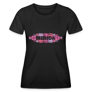 Merida als Mutti - Frauen Funktions-T-Shirt - Schwarz - Vorne - AI Model Female 172 light (172cm)