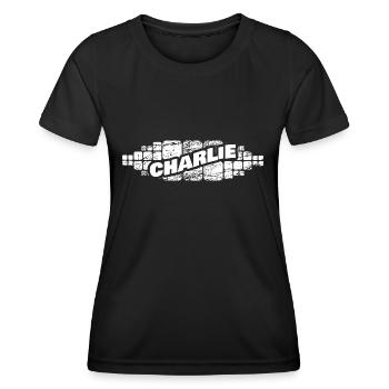 Charlie Charlie - Women's Functional T-Shirt - black - Front - AI Model Female 172 light (172cm)