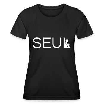 seul original cadeau - T-shirt sport Femme - noir - Devant - AI Model Female 172 light (172cm)