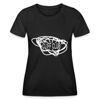 escalade - T-shirt sport Femme - noir - Devant - AI Model Female 172 light (172cm)