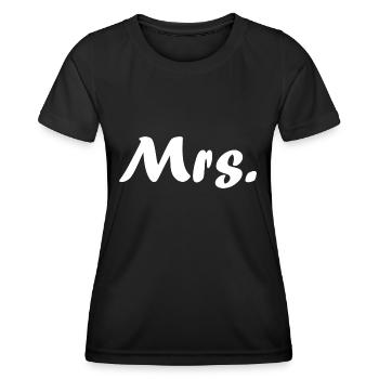 Frau - Frauen Funktions-T-Shirt - Schwarz - Vorne - AI Model Female 172 light (172cm)