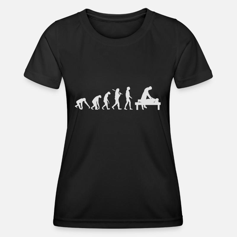 BURNOUT EVOLUTION - Women's Functional T-Shirt - black