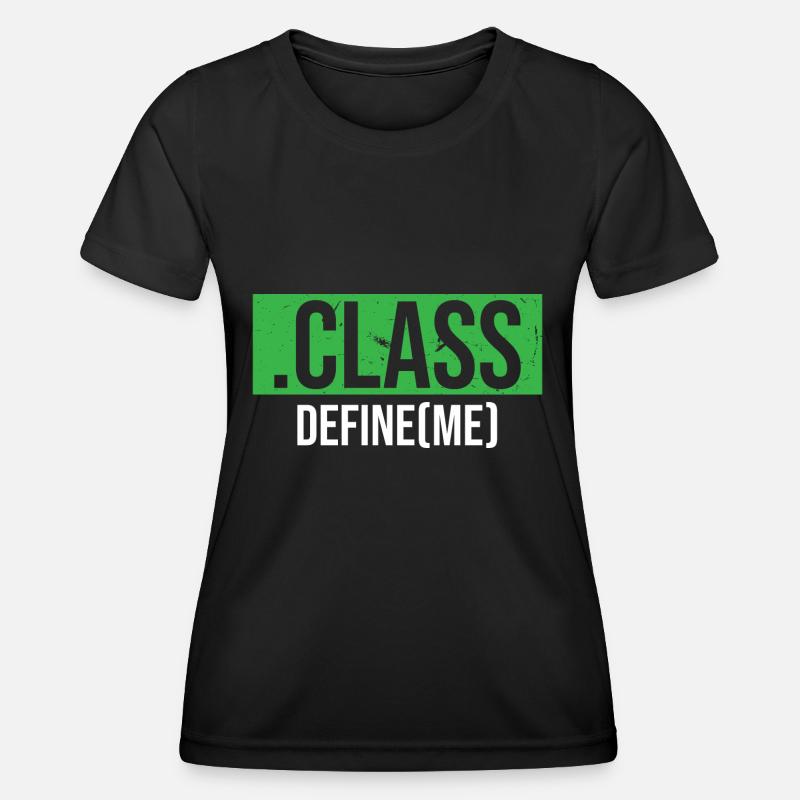 Java Developer - Frauen Funktions-T-Shirt - Schwarz