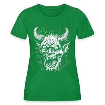 Freaking Weird - Women's Functional T-Shirt - kelly green - Front - AI Model Female 172 dark (172cm)
