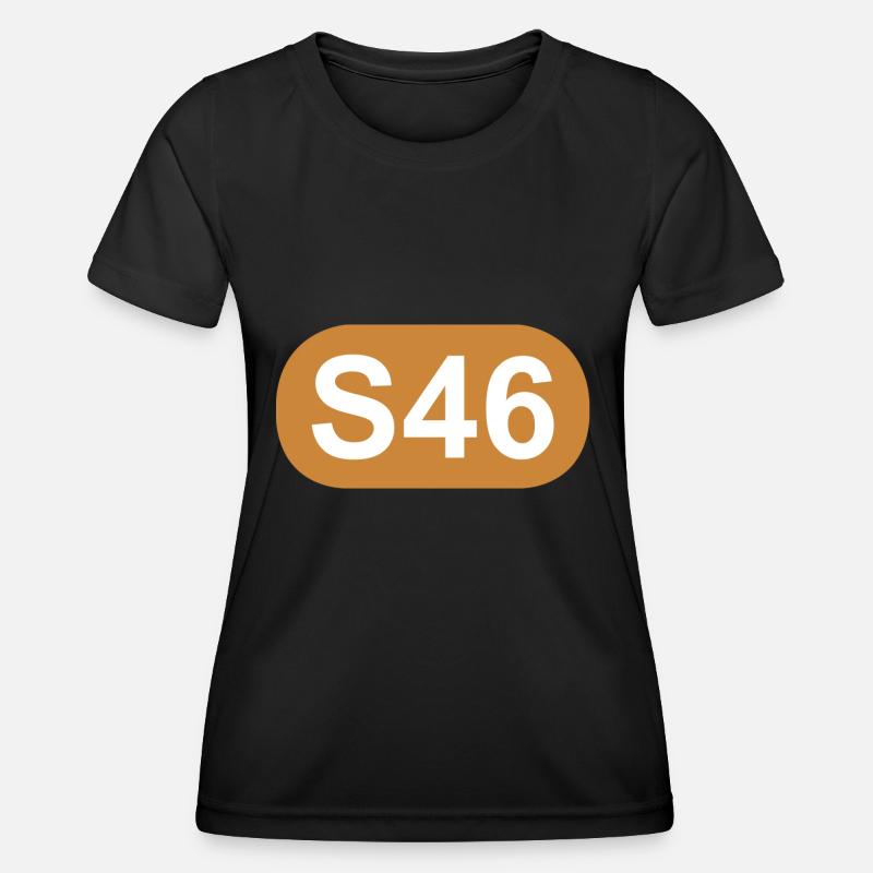 S-Bahn Berlin S46 - Women's Functional T-Shirt - black