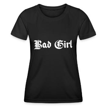 Bad Girl simple with style - Women's Functional T-Shirt - black - Front - AI Model Female 172 light (172cm)