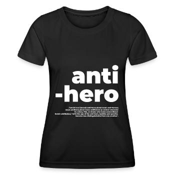 Anti Hero Antihero Definition Oxford - Women's Functional T-Shirt - black - Front - AI Model Female 172 light (172cm)
