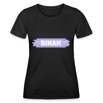 Mutter Binah - Frauen Funktions-T-Shirt - Schwarz - Vorne - AI Model Female 172 light (172cm)
