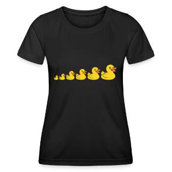 Small carnard - Women's Functional T-Shirt - black - Front - AI Model Female 172 light (172cm)