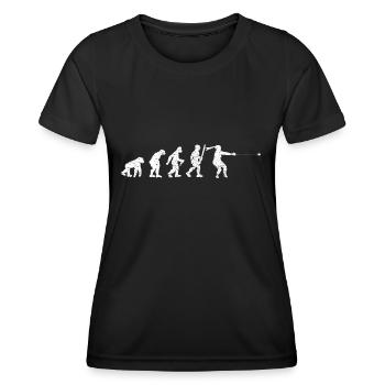 Hammer Throw Athlete Hammer Throw Hammer Throw Hammer Throw - Women's Functional T-Shirt - black - Front - AI Model Female 172 light (172cm)