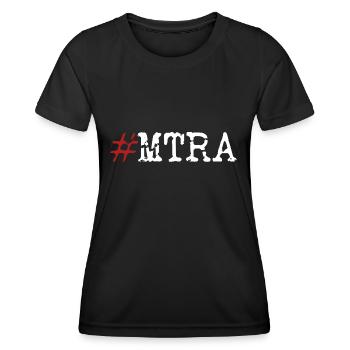 MTRA Medizinisch-Technischer Radiologie Mta - Frauen Funktions-T-Shirt - Schwarz - Vorne - AI Model Female 172 light (172cm)