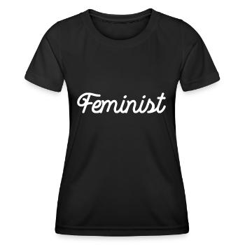 ansage girl women geburtstagsgeschenk spaß smylie - Frauen Funktions-T-Shirt - Schwarz - Vorne - AI Model Female 172 light (172cm)