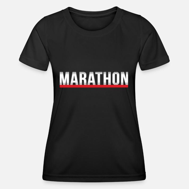 marathon - Women's Functional T-Shirt - black