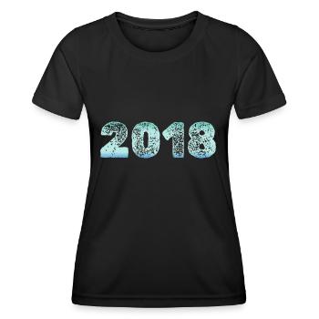 Cold 2018 - Women's Functional T-Shirt - black - Front - AI Model Female 172 light (172cm)