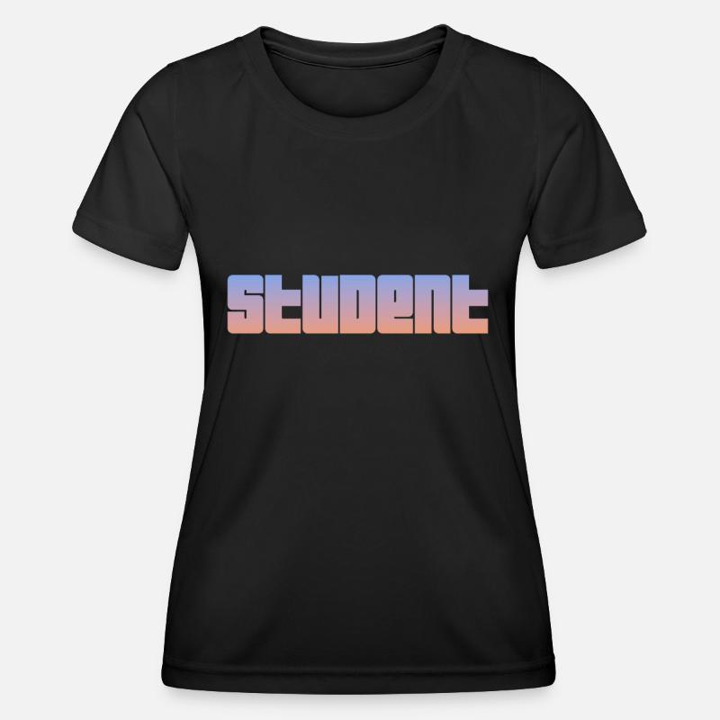 Stundent Summer Logo - Women's Functional T-Shirt - black