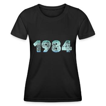 Cold 1984 - Women's Functional T-Shirt - black - Front - AI Model Female 172 light (172cm)