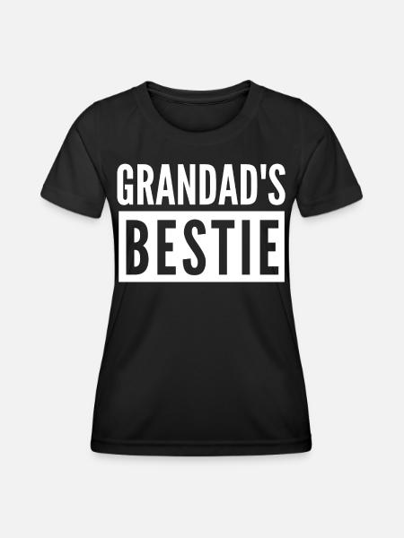 GRANDAD'S BESTIE - Women's Functional T-Shirt - black