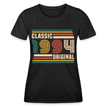 Geboren 1994 Classic Jahrgang Geburtstag Geschenk - Frauen Funktions-T-Shirt - Schwarz - Vorne - AI Model Female 172 light (172cm)