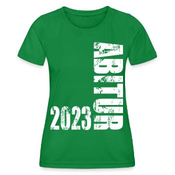 Abitur 2023 - Frauen Funktions-T-Shirt - Kelly Green - Vorne - AI Model Female 172 dark (172cm)