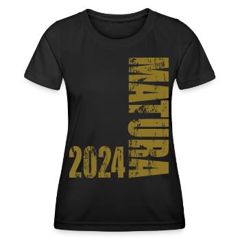 Matura 2024 - Frauen Funktions-T-Shirt - Schwarz - Vorne - AI Model Female 172 light (172cm)
