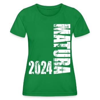 Matura 2024 - Frauen Funktions-T-Shirt - Kelly Green - Vorne - AI Model Female 172 dark (172cm)