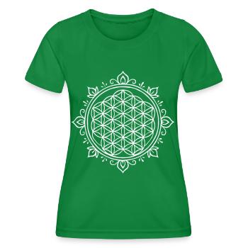 Affirmation Achtsamkeit Emotionale Resilienz - Frauen Funktions-T-Shirt - Kelly Green - Vorne - AI Model Female 172 dark (172cm)