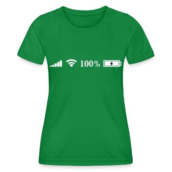 Symboles - T-shirt sport Femme - vert - Devant - AI Model Female 172 dark (172cm)