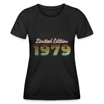 45th Anniversary Limited Edition SCR 1979 - Women's Functional T-Shirt - black - Front - AI Model Female 172 light (172cm)