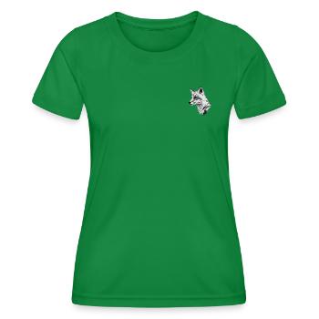 FOX - Frauen Funktions-T-Shirt - Kelly Green - Vorne - AI Model Female 172 dark (172cm)