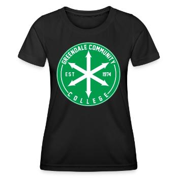 Community Graphic - Women's Functional T-Shirt - black - Front - AI Model Female 172 light (172cm)