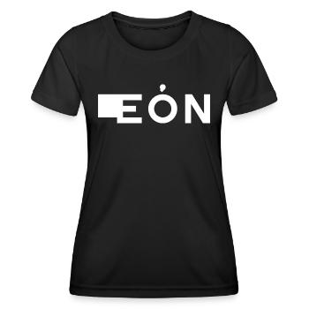 LEÓN – Kastilien und León – Spanien - Frauen Funktions-T-Shirt - Schwarz - Vorne - AI Model Female 172 light (172cm)
