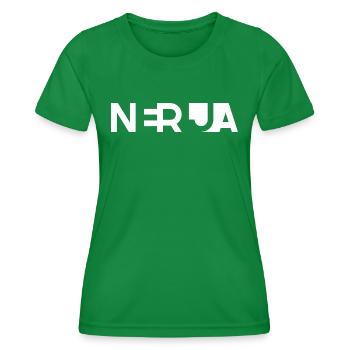 NERJA – Andalousie – Espagne - T-shirt sport Femme - vert - Devant - AI Model Female 172 dark (172cm)