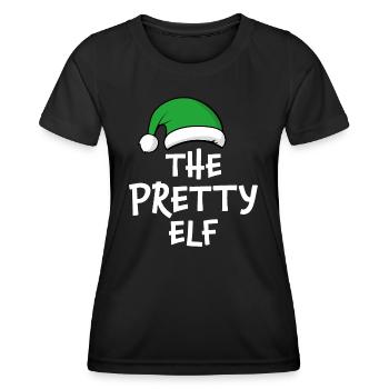 The Pretty Elf - Women's Functional T-Shirt - black - Front - AI Model Female 172 light (172cm)
