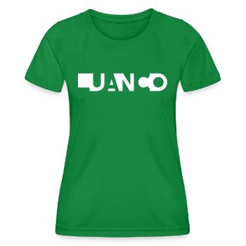 LUANCO – Asturies – Espagne - T-shirt sport Femme - vert - Devant - AI Model Female 172 dark (172cm)