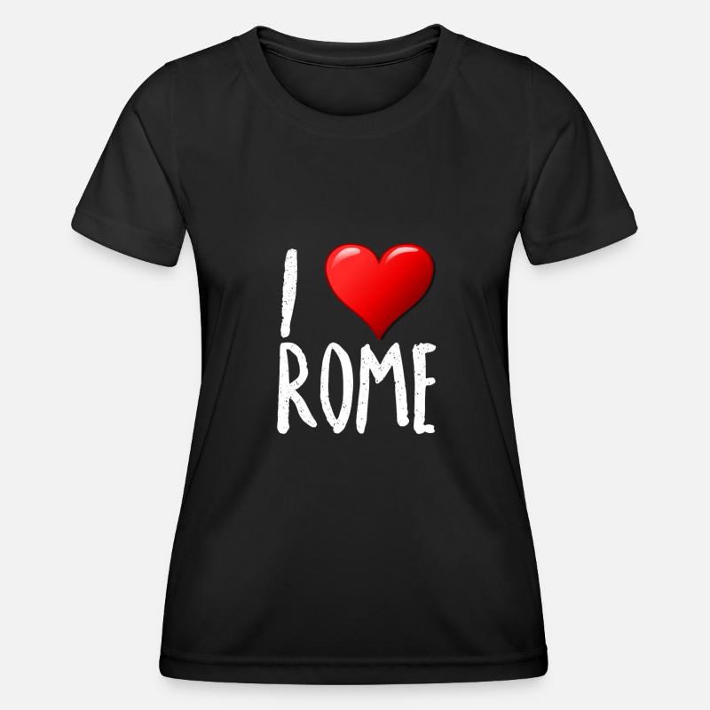 I love Rome - Women's Functional T-Shirt - black