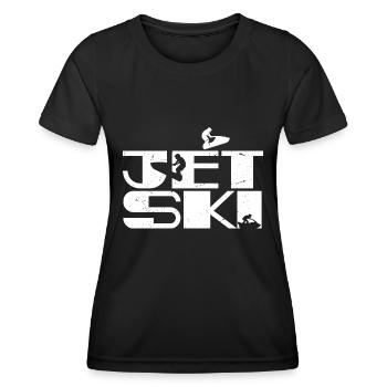 Jet Ski - T-shirt sport Femme - noir - Devant - AI Model Female 172 light (172cm)