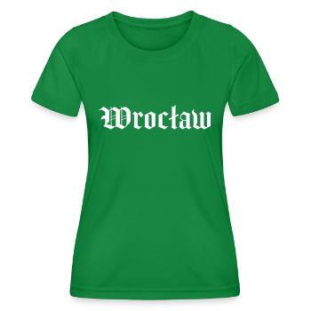 Wroclaw Breslau Pologne Polska cadeau - T-shirt sport Femme - vert - Devant - AI Model Female 172 dark (172cm)