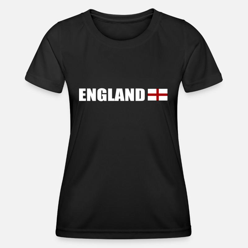 England - Women's Functional T-Shirt - black